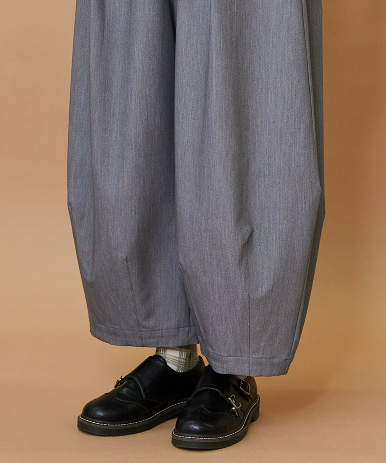 【FRAPBOIS】ウォークトラウザー パンツ 詳細画像 ネイビー 4