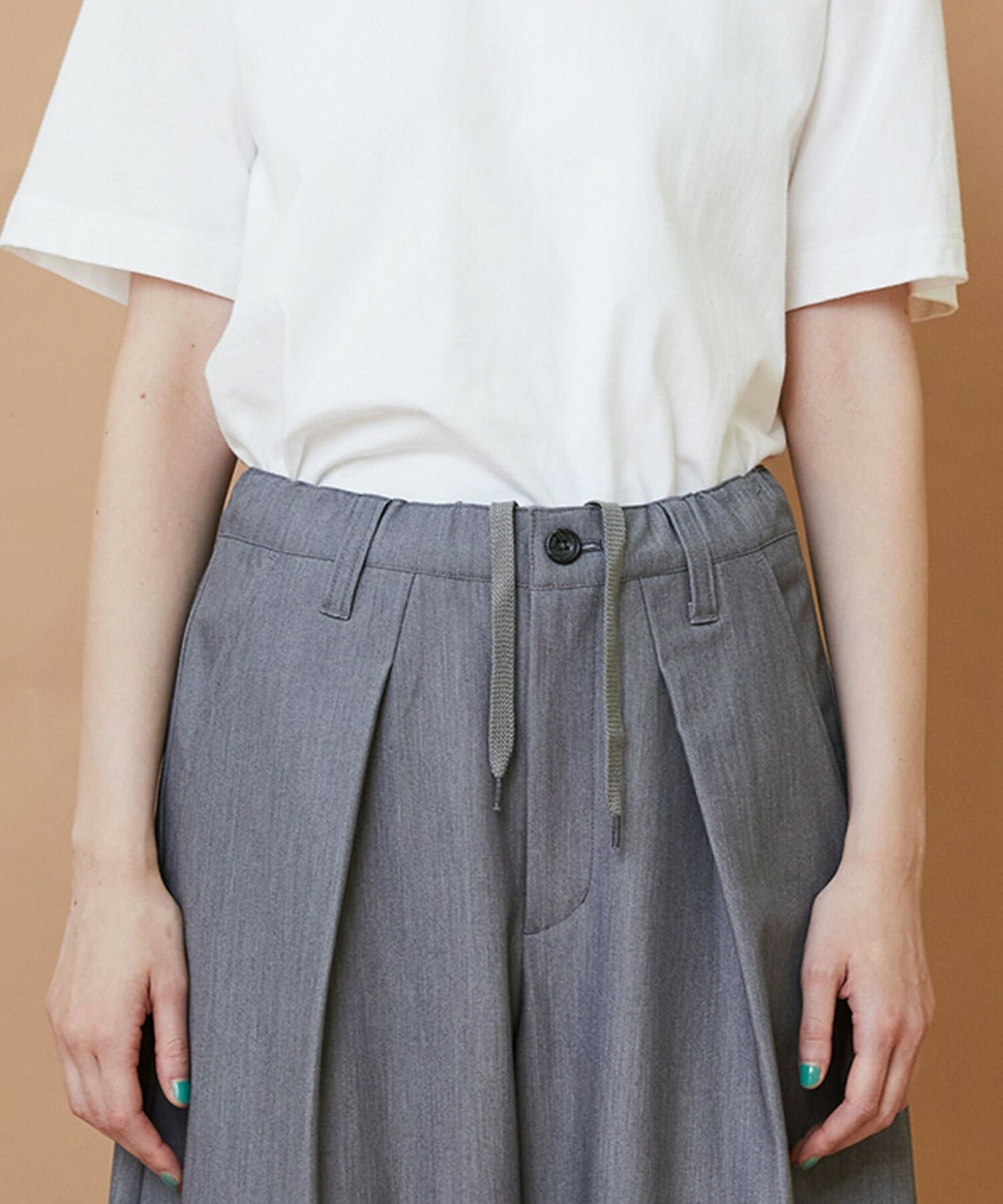 [FRAPBOIS] Walk Trouser Pants Detailed Image Navy 5