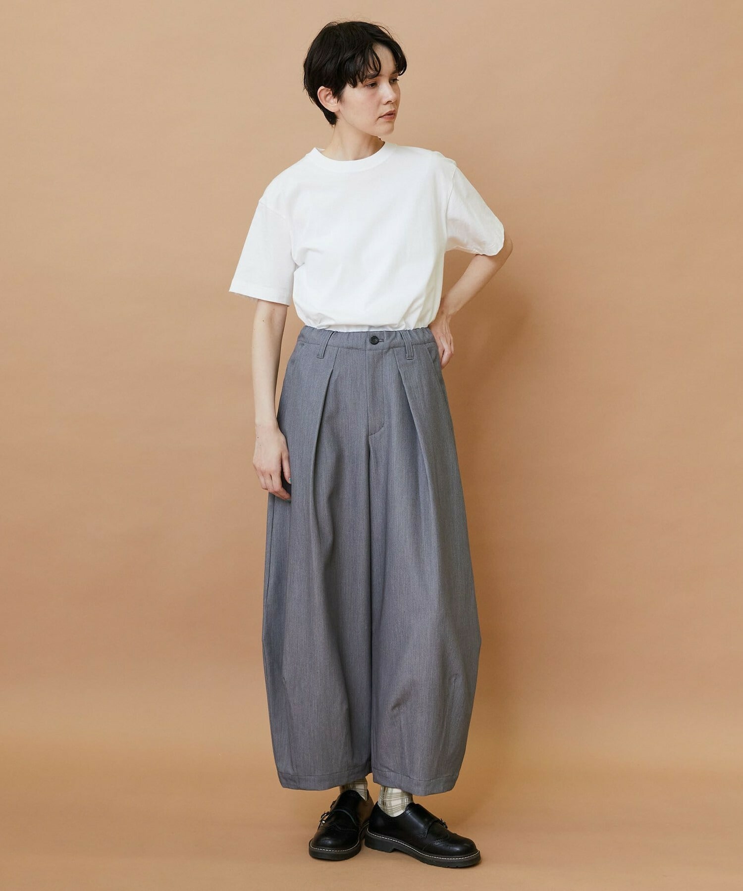 【FRAPBOIS】ウォークトラウザー パンツ 詳細画像 ネイビー 6