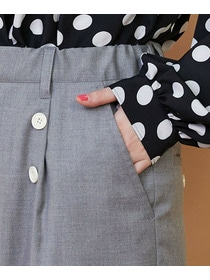 【FRAPBOIS】マリーナ パンツ 詳細画像 ネイビー 4