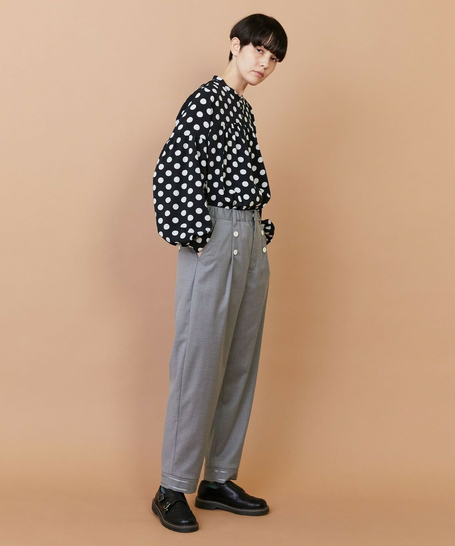 【FRAPBOIS】マリーナ パンツ 詳細画像 ネイビー 11