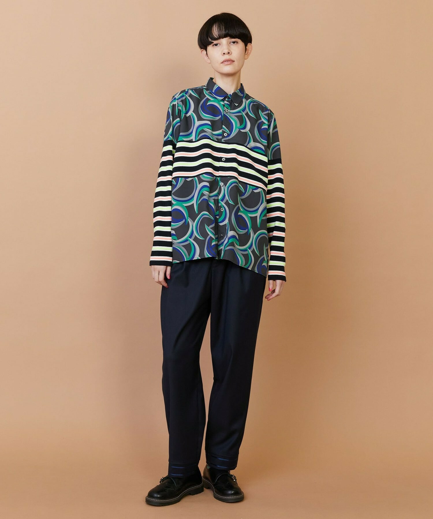 【FRAPBOIS】マリーナ パンツ 詳細画像 ネイビー 15