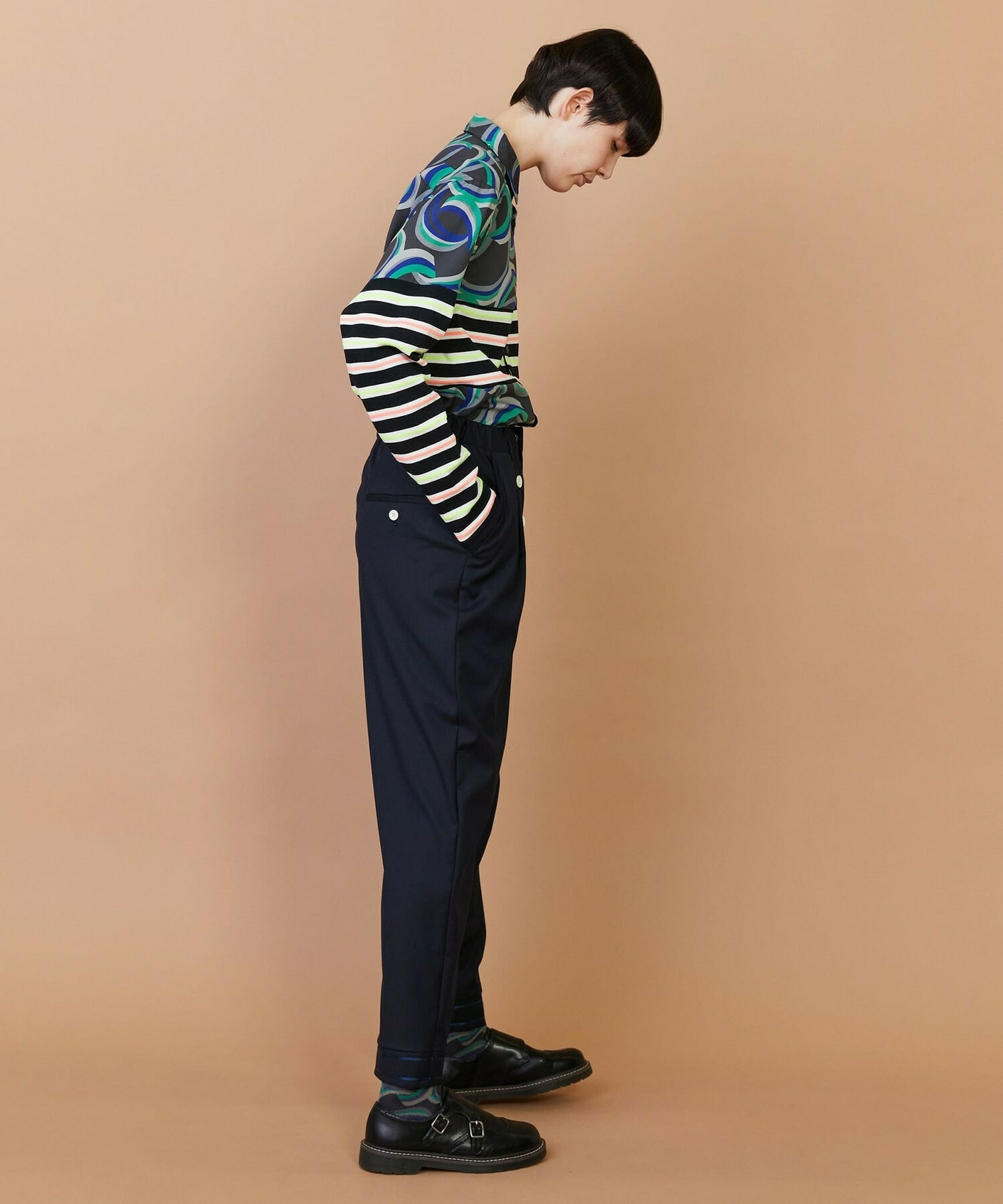 【FRAPBOIS】マリーナ パンツ 詳細画像 ネイビー 19