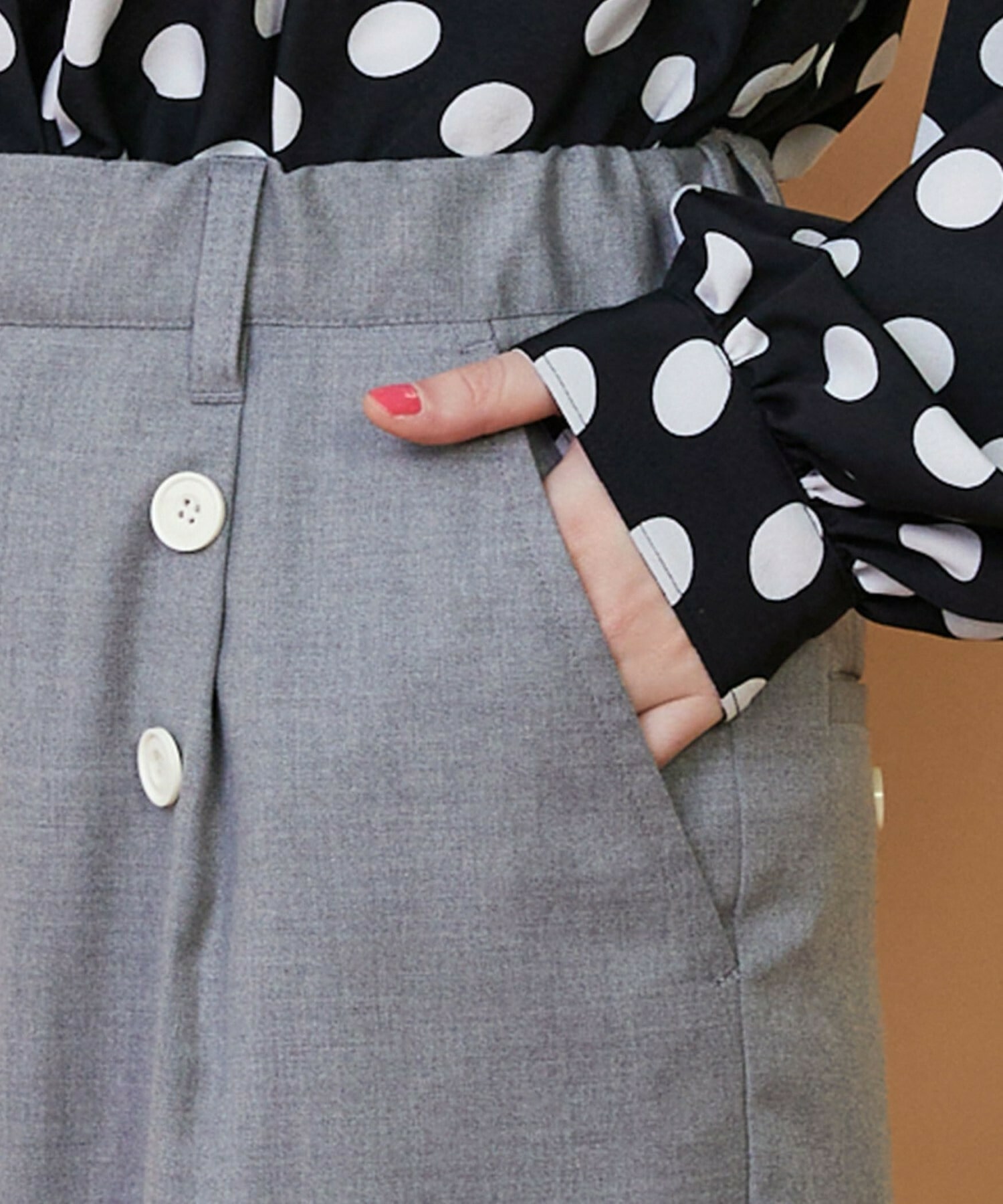 【FRAPBOIS】マリーナ パンツ 詳細画像 ネイビー 4