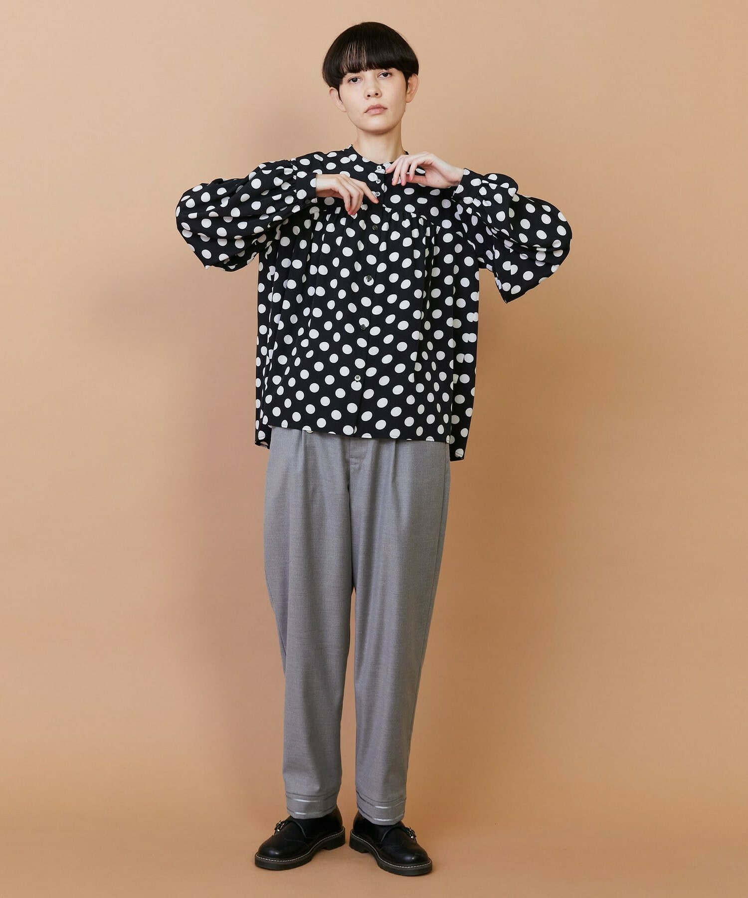 【FRAPBOIS】マリーナ パンツ 詳細画像 ネイビー 7