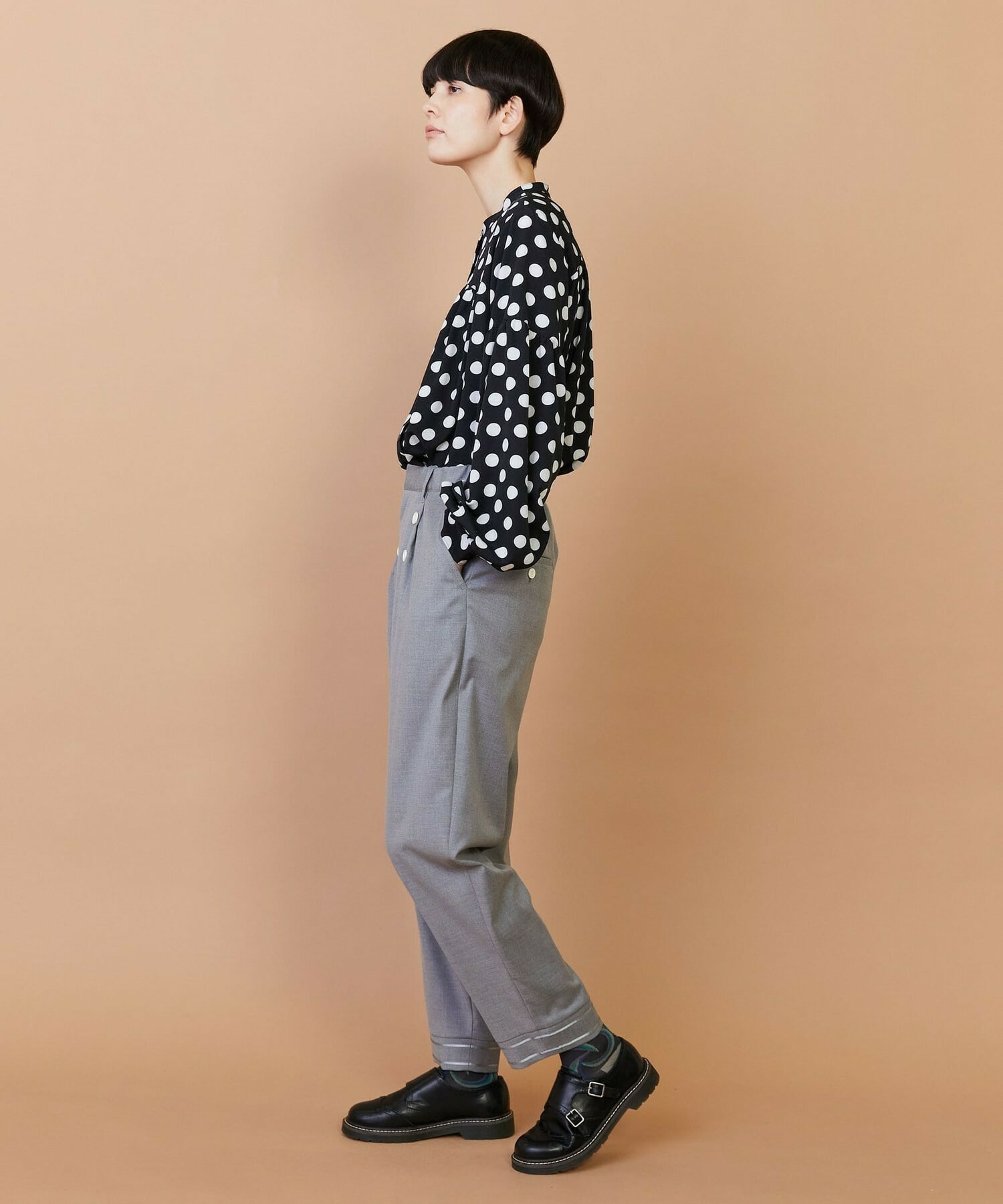 【FRAPBOIS】マリーナ パンツ 詳細画像 ネイビー 9