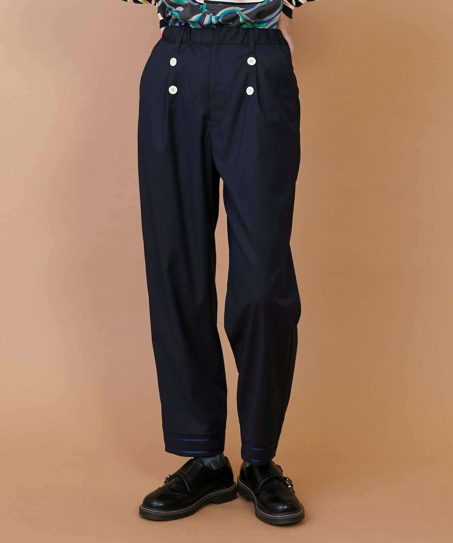 【FRAPBOIS】マリーナ パンツ 詳細画像 ネイビー 1