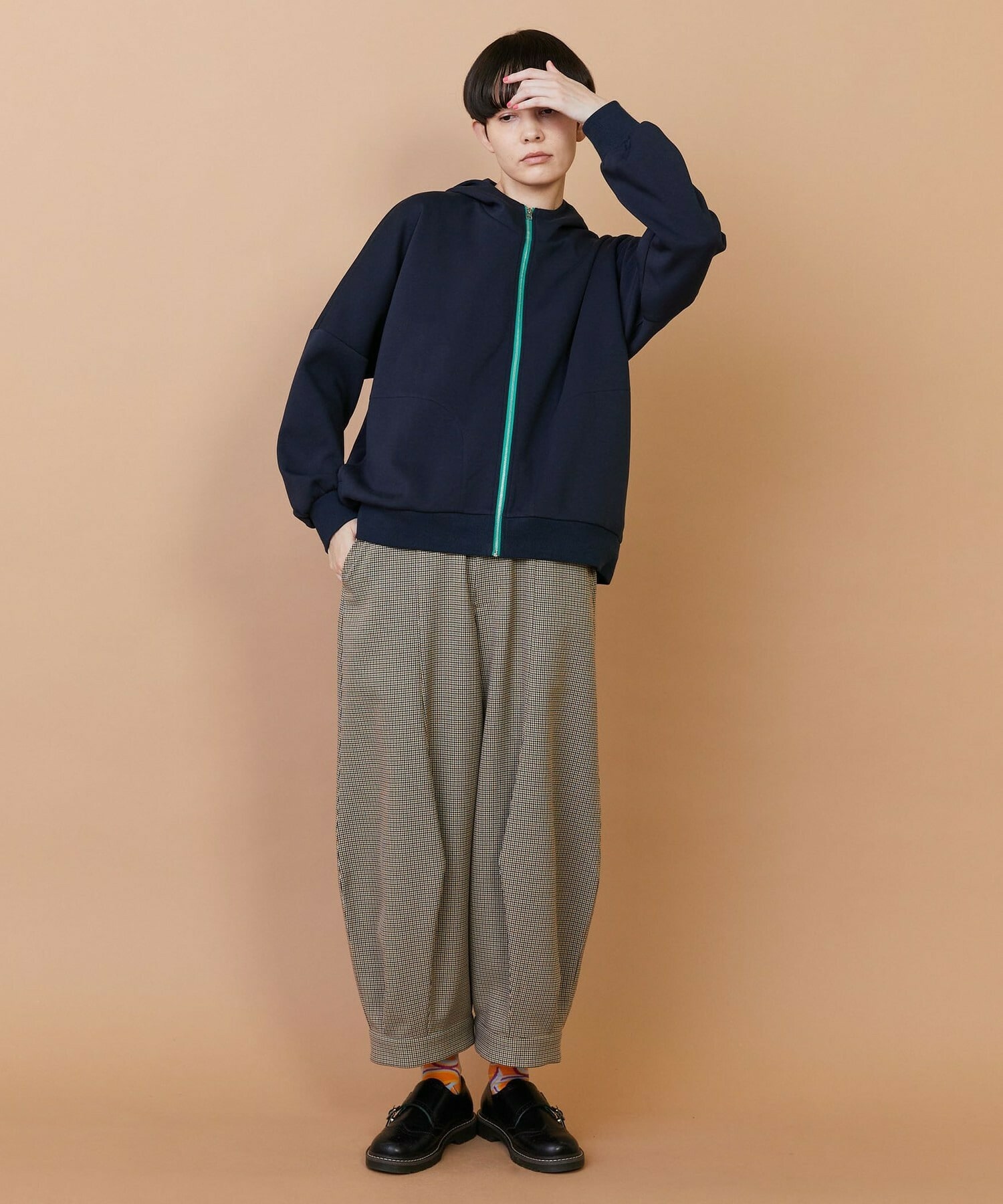 【FRAPBOIS】ハウンド パンツ 詳細画像 ネイビー 12