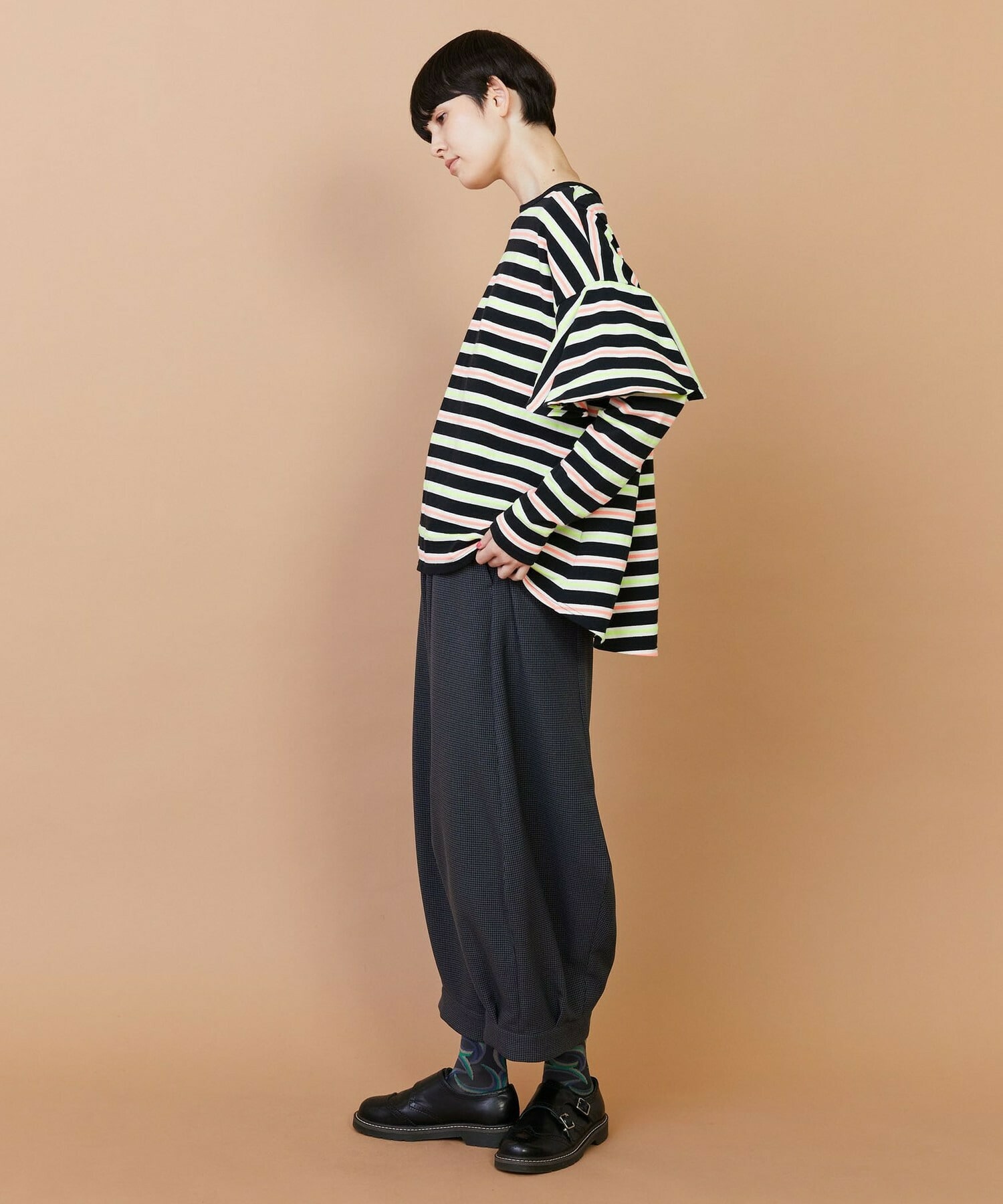 【FRAPBOIS】ハウンド パンツ 詳細画像 ネイビー 16