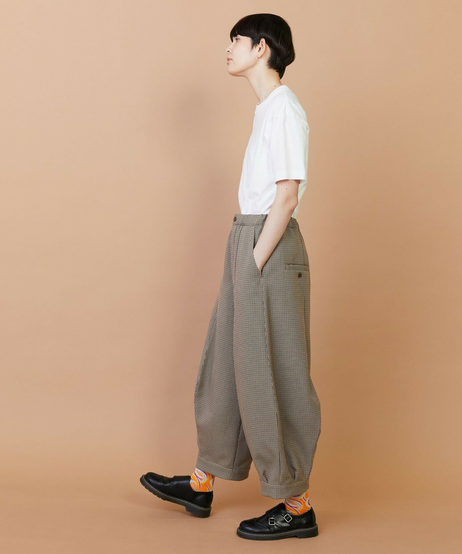 【FRAPBOIS】ハウンド パンツ 詳細画像 ネイビー 7