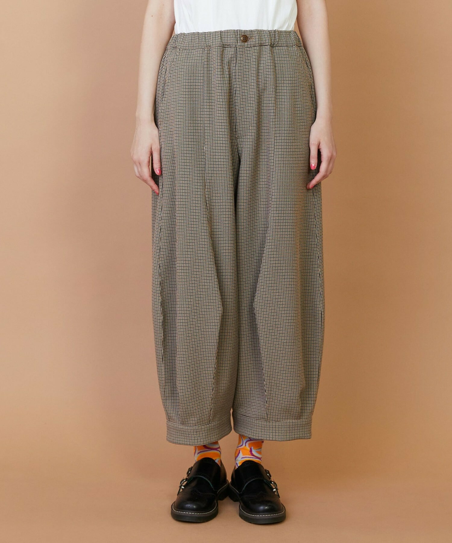 【FRAPBOIS】ハウンド パンツ 詳細画像 ブラウン 1