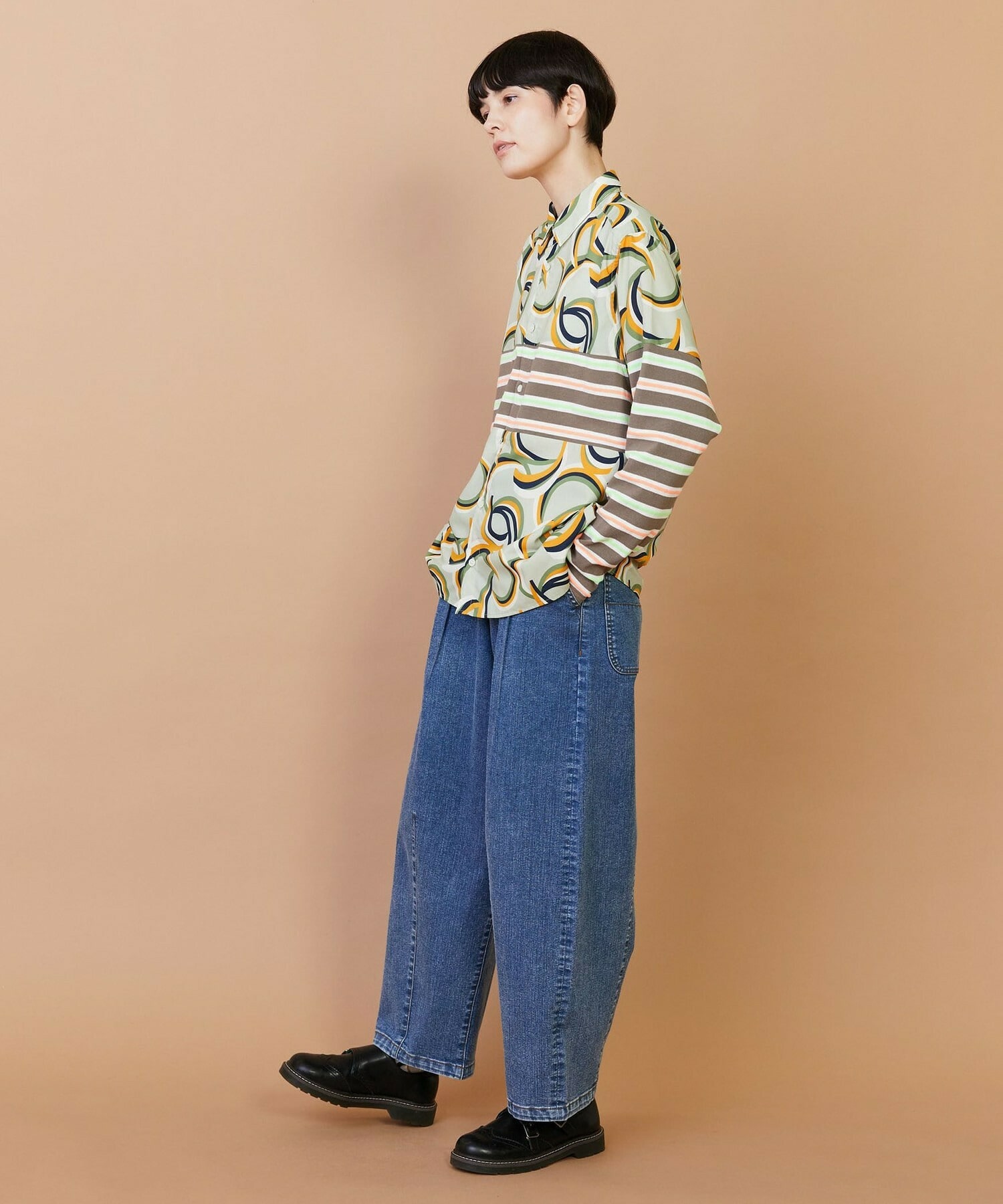 【FRAPBOIS】モーメントデニム2 パンツ 詳細画像 ブルー 12