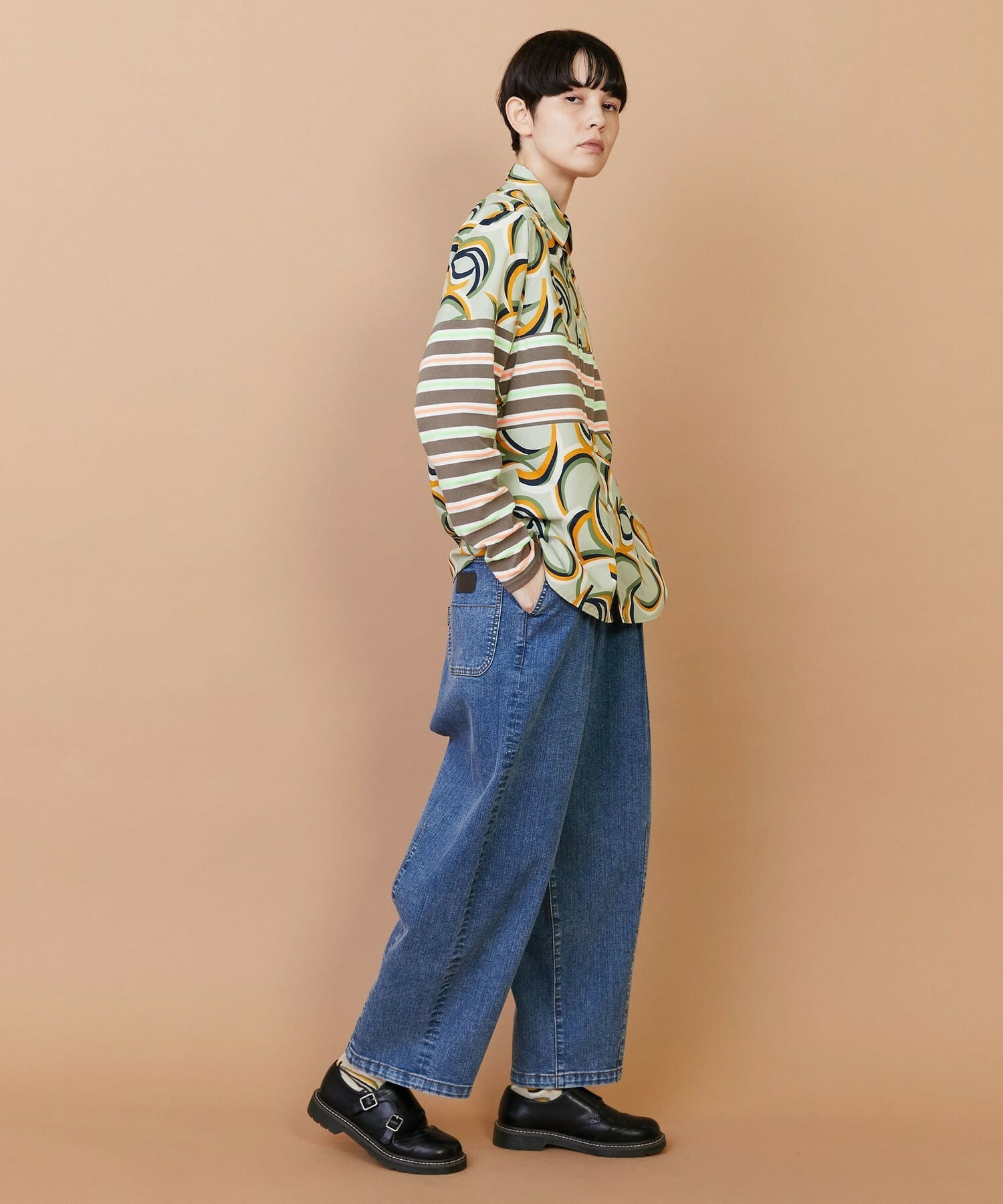 【FRAPBOIS】モーメントデニム2 パンツ 詳細画像 ブルー 14