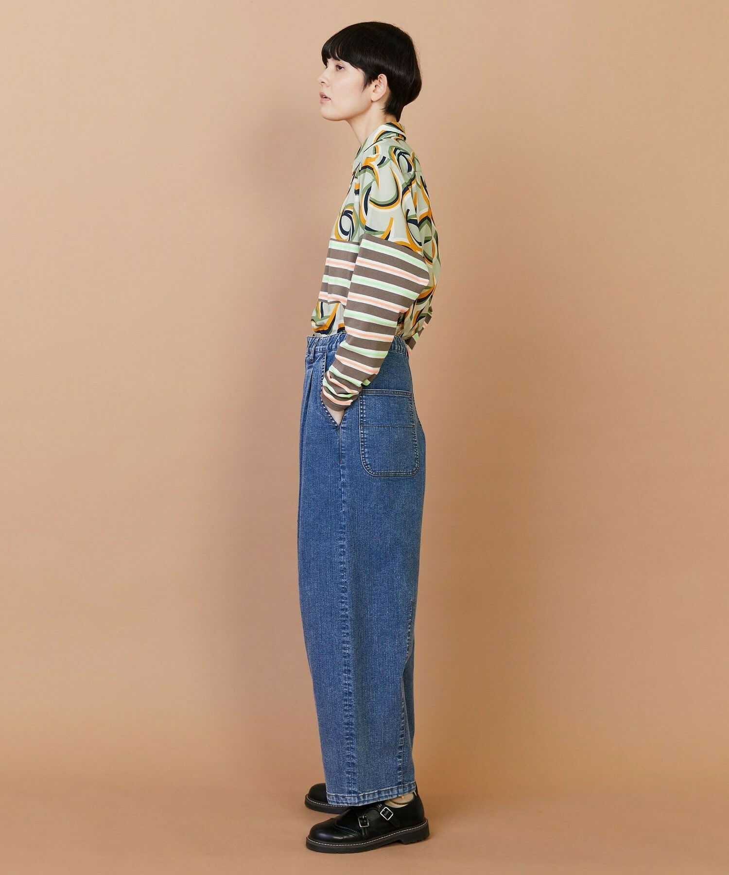 【FRAPBOIS】モーメントデニム2 パンツ 詳細画像 ブルー 7