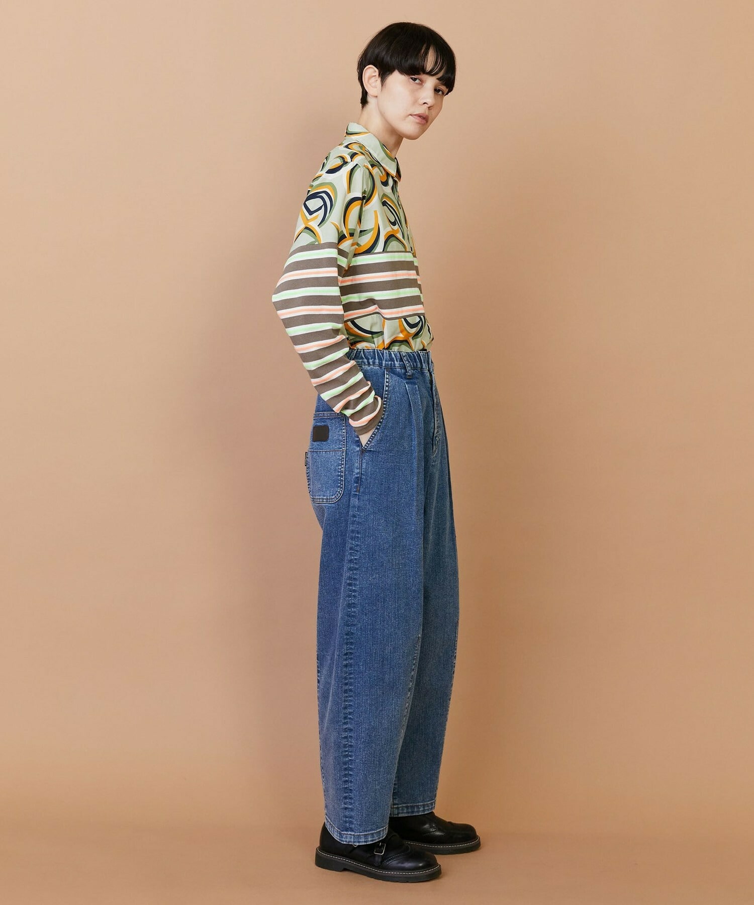 【FRAPBOIS】モーメントデニム2 パンツ 詳細画像 ブルー 9