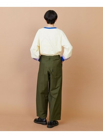 【FRAPBOIS】バックサテン パンツ 詳細画像 グリーン 11