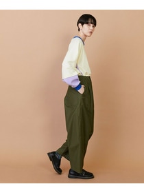 【FRAPBOIS】バックサテン パンツ 詳細画像 グリーン 12