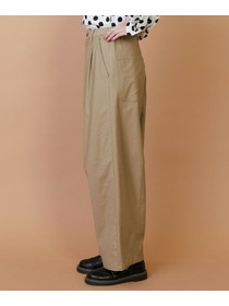 【FRAPBOIS】バックサテン パンツ 詳細画像 グリーン 13