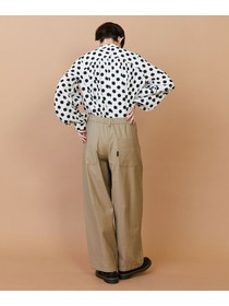 【FRAPBOIS】バックサテン パンツ 詳細画像 グリーン 16