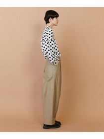 【FRAPBOIS】バックサテン パンツ 詳細画像 グリーン 17