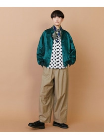 【FRAPBOIS】バックサテン パンツ 詳細画像 グリーン 18