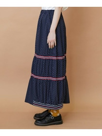 【FRAPBOIS】スプラッシュドット スカート 詳細画像 ブラック 1