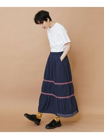 【FRAPBOIS】スプラッシュドット スカート 詳細画像 ブラック 10