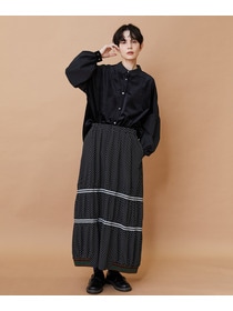 【FRAPBOIS】スプラッシュドット スカート 詳細画像 ブラック 18