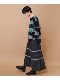 【FRAPBOIS】スプラッシュドット スカート 詳細画像 ブラック 19