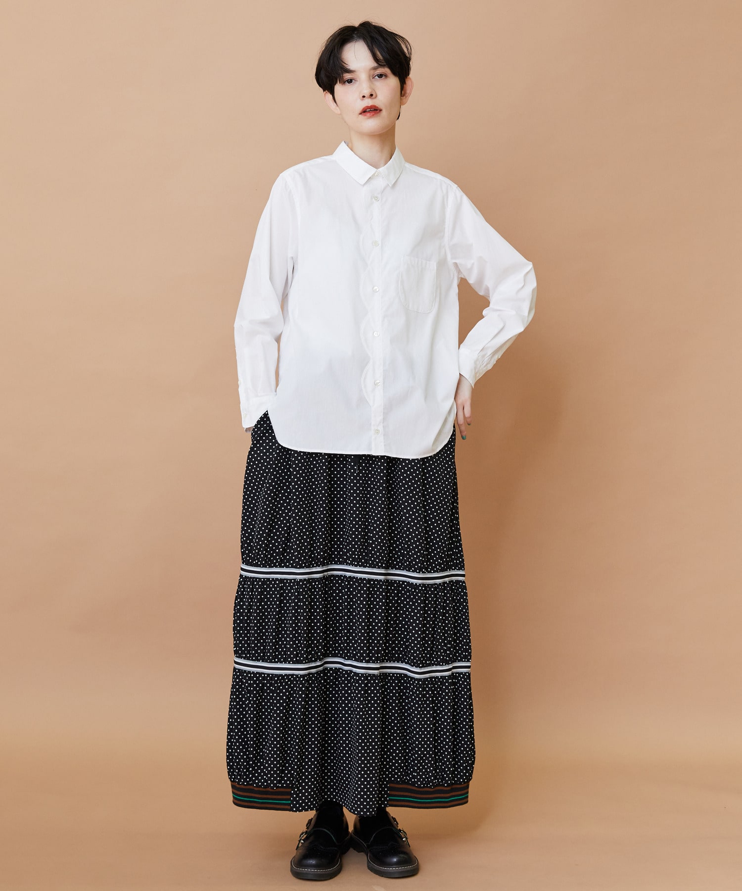 【FRAPBOIS】スプラッシュドット スカート 詳細画像 ブラック 21