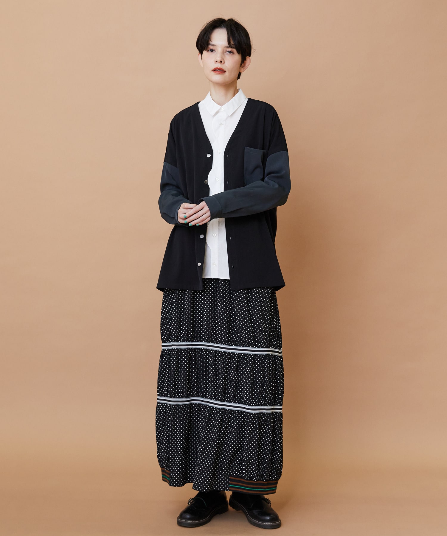 【FRAPBOIS】スプラッシュドット スカート 詳細画像 ブラック 22