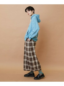 【FRAPBOIS】チェックパッチスカート 詳細画像 ブラウン 18