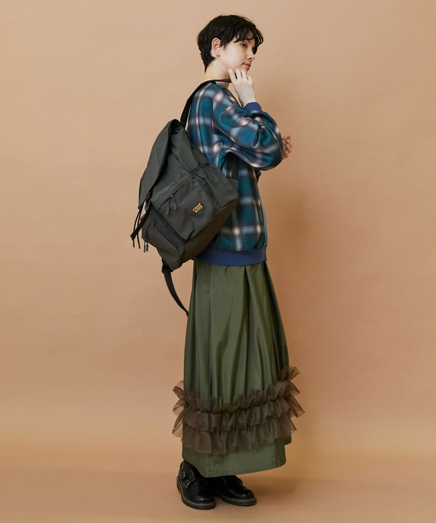 【FRAPBOIS】ブーケスカート 詳細画像 ブラック 13