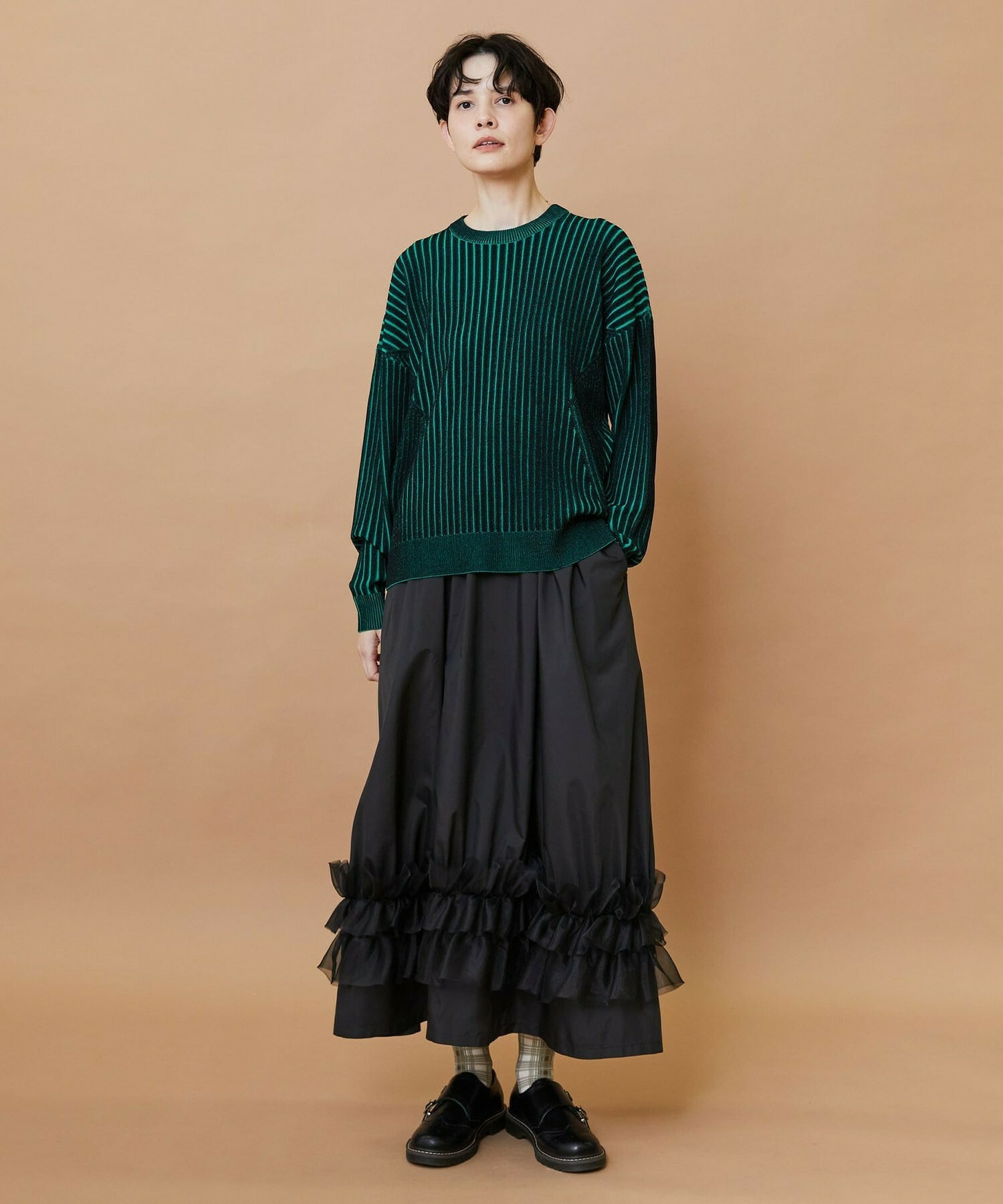 【FRAPBOIS】ブーケスカート 詳細画像 ブラック 16