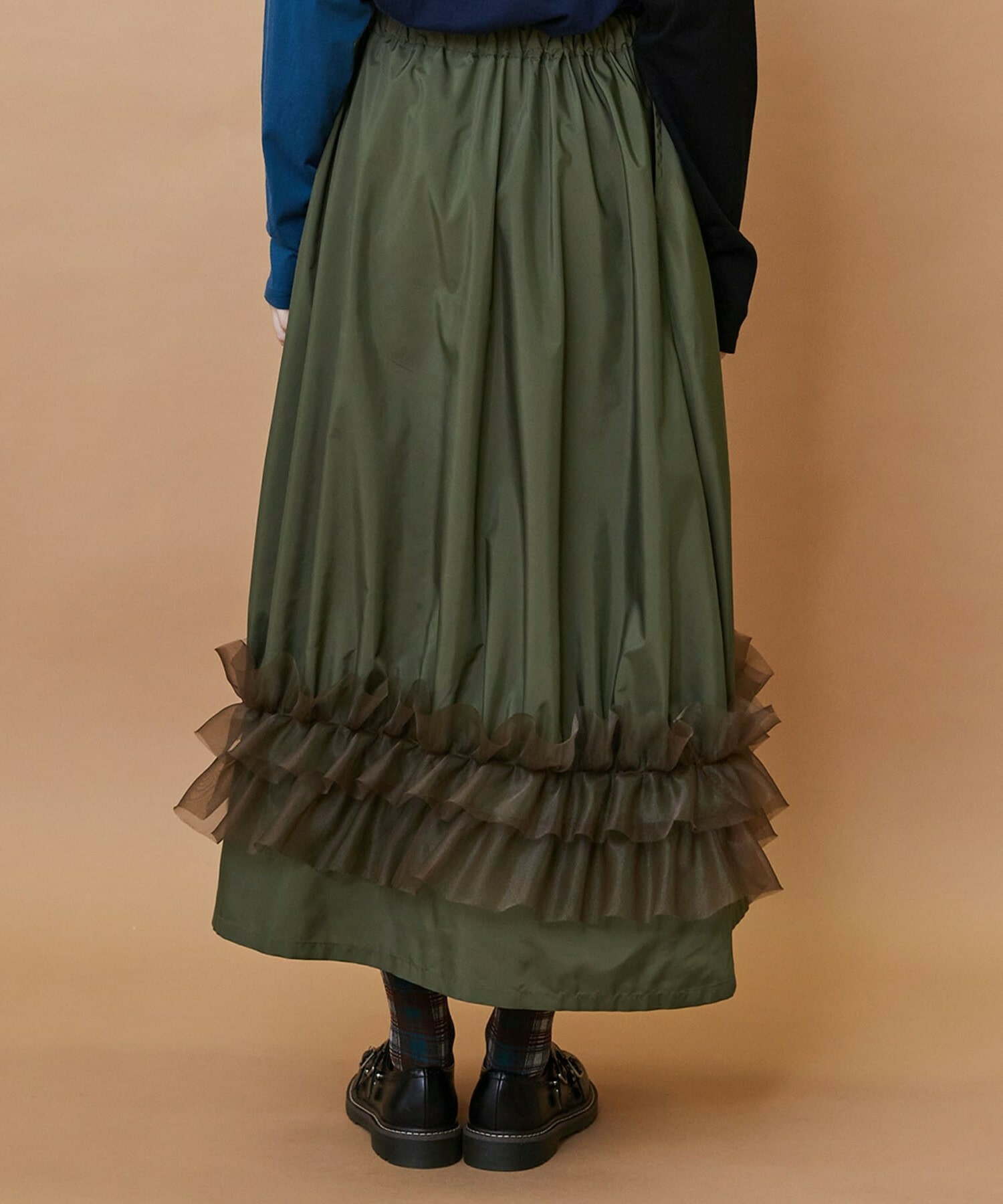 【FRAPBOIS】ブーケスカート 詳細画像 ブラック 2