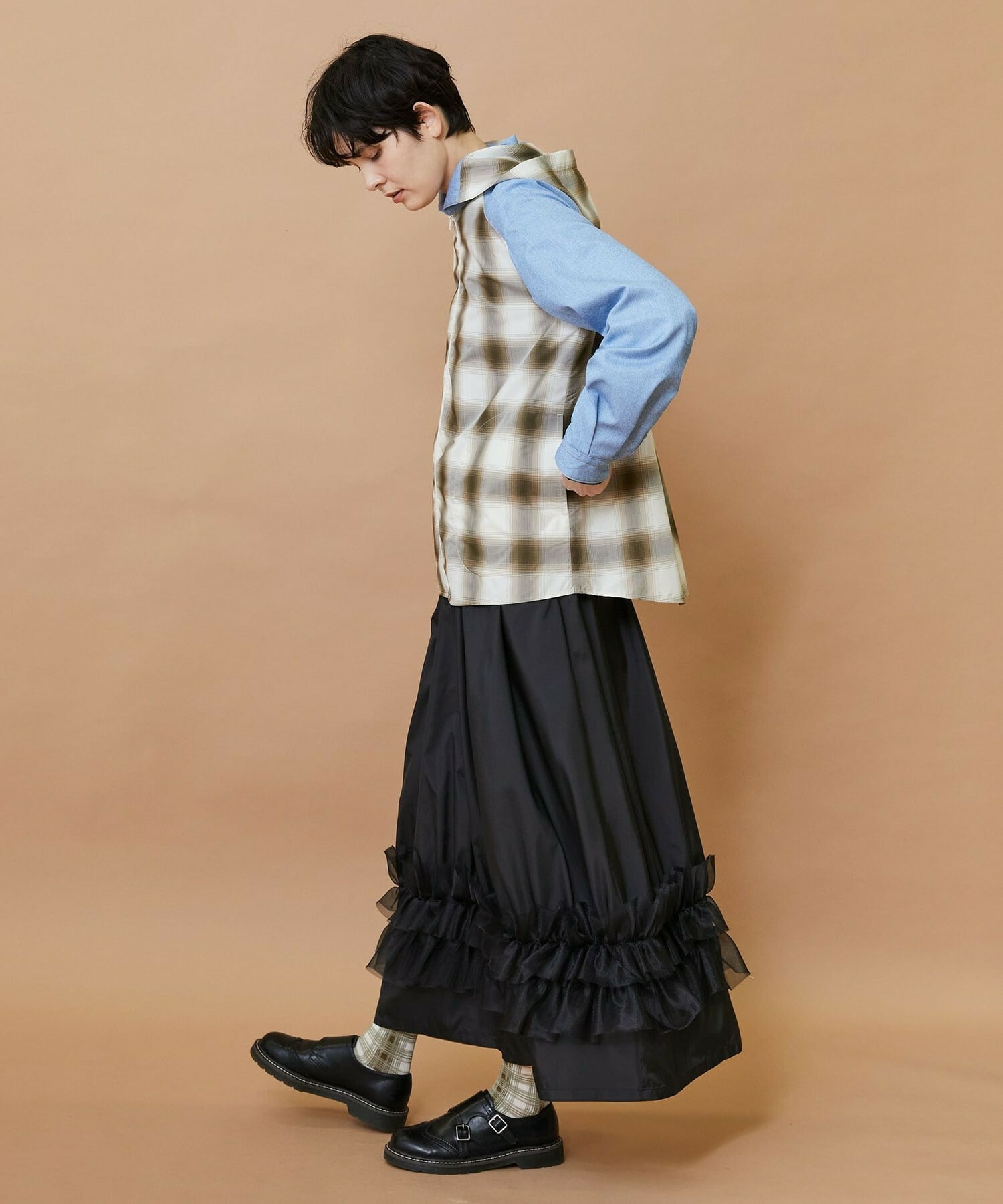 【FRAPBOIS】ブーケスカート 詳細画像 ブラック 21