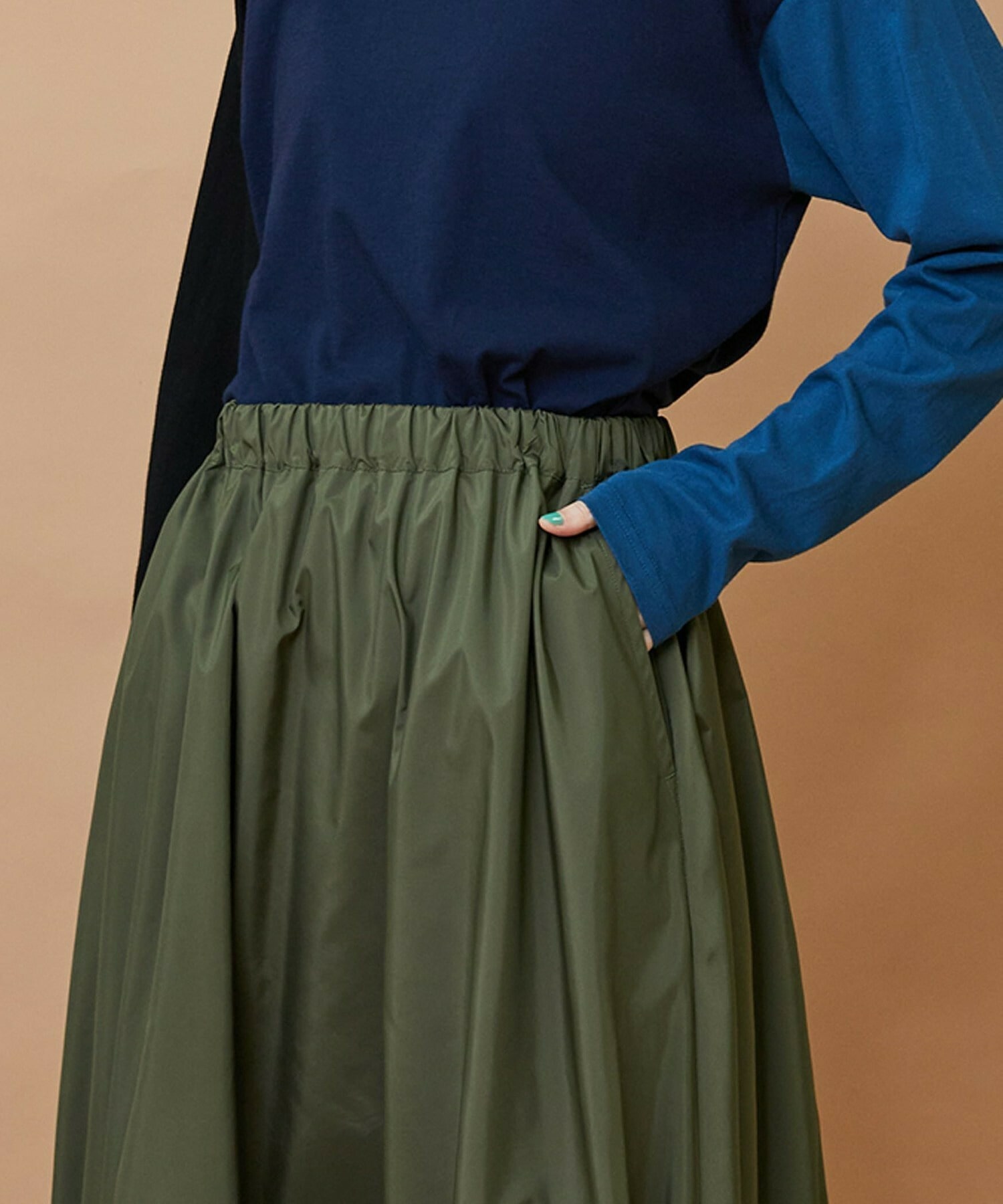 【FRAPBOIS】ブーケスカート 詳細画像 ブラック 3