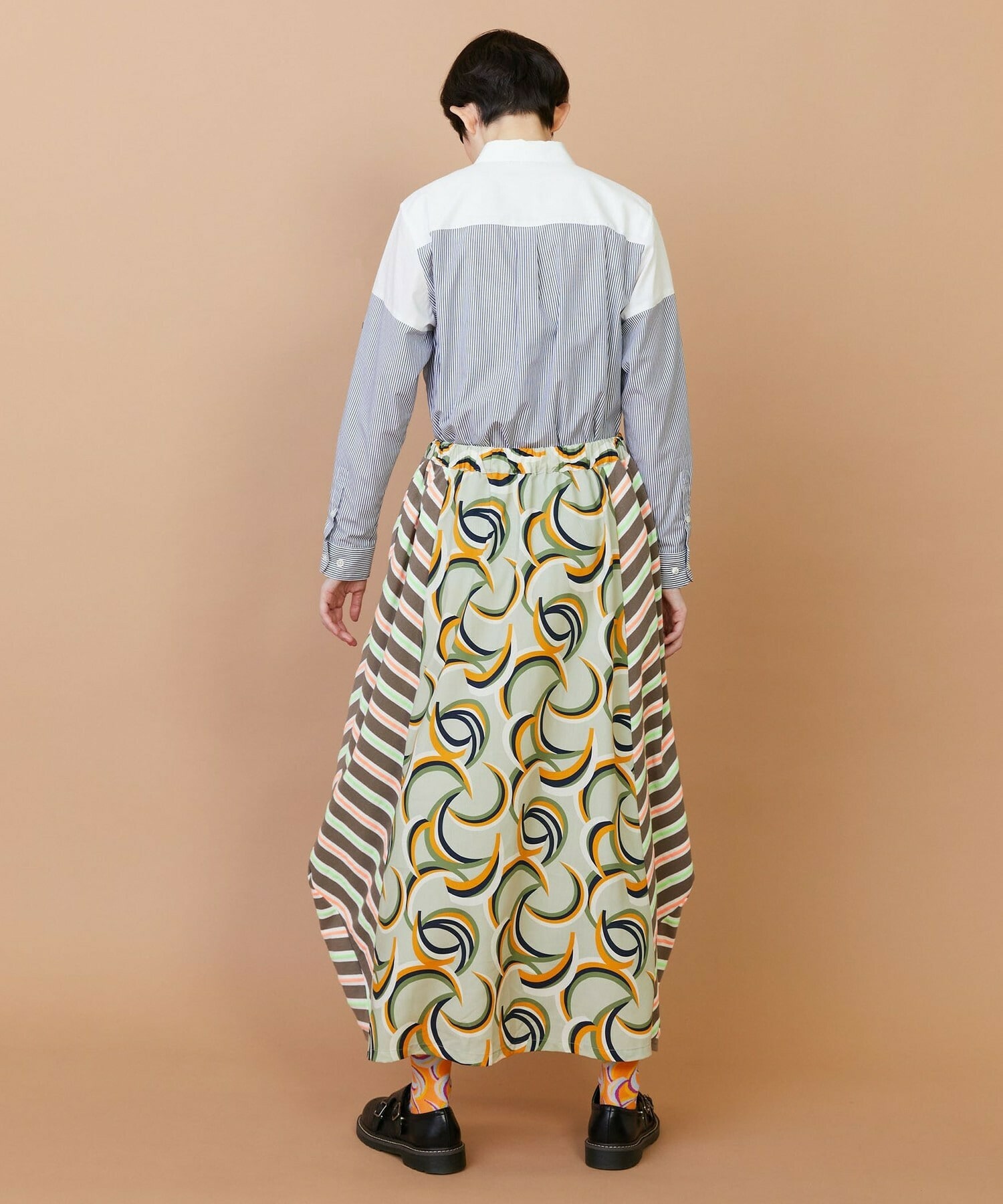 【FRAPBOIS】ウォーターサーフェス スカート 詳細画像 ベージュ 17