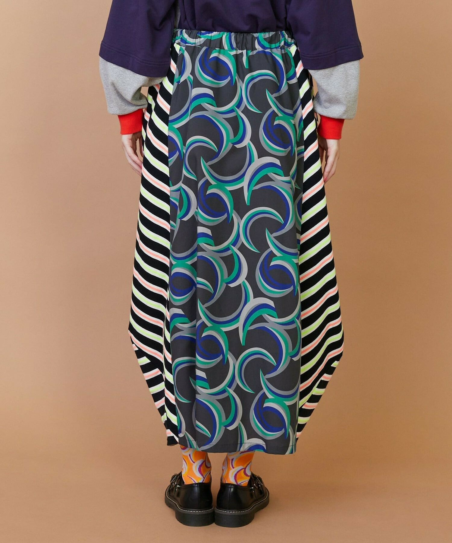 【FRAPBOIS】ウォーターサーフェス スカート 詳細画像 ベージュ 2