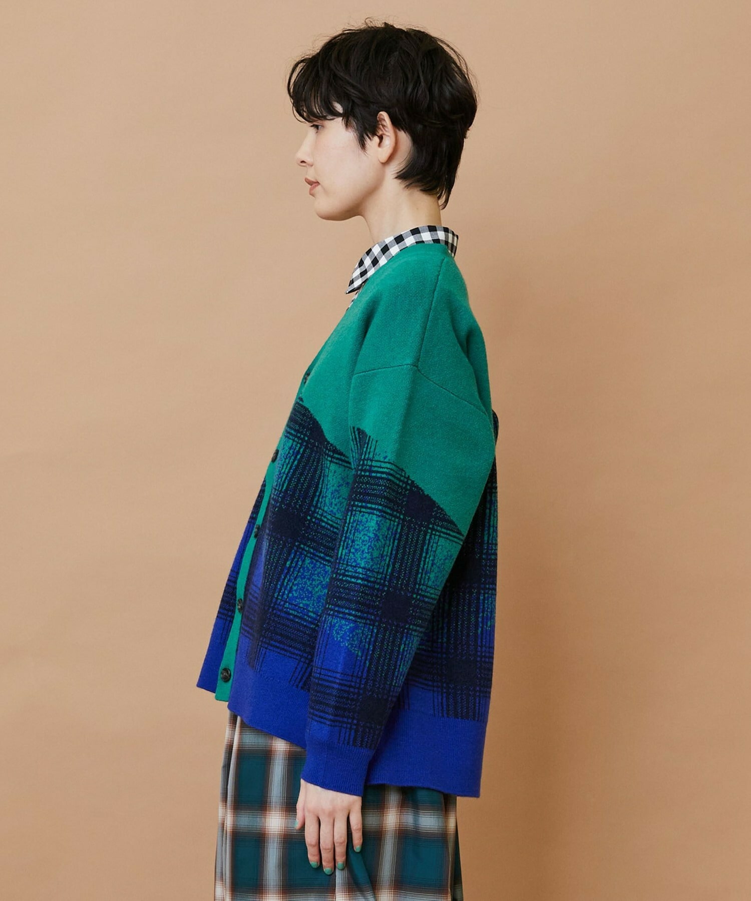 【FRAPBOIS】グラーチェニット カーディガン 詳細画像 イエロー 1