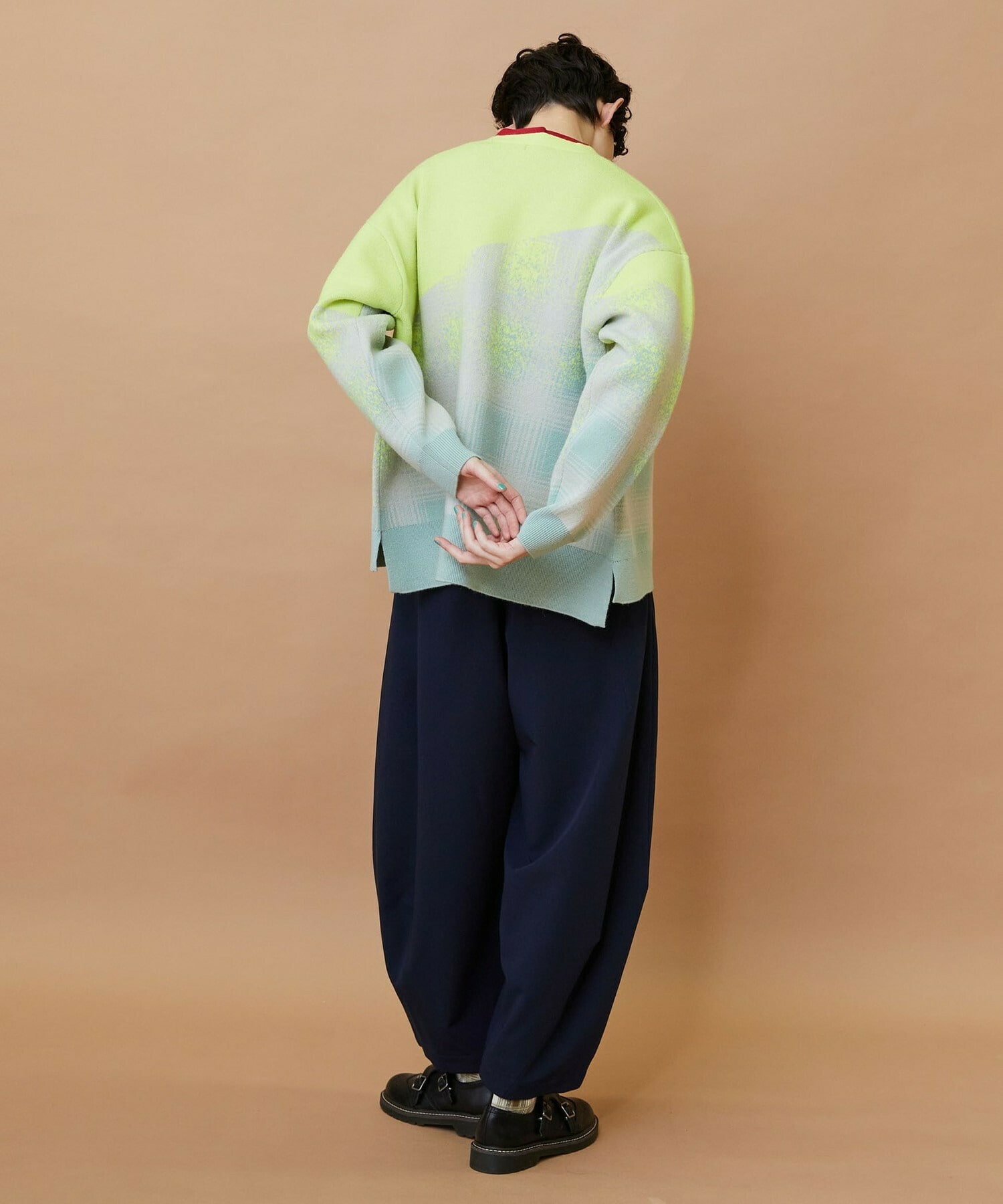 【FRAPBOIS】グラーチェニット カーディガン 詳細画像 イエロー 15