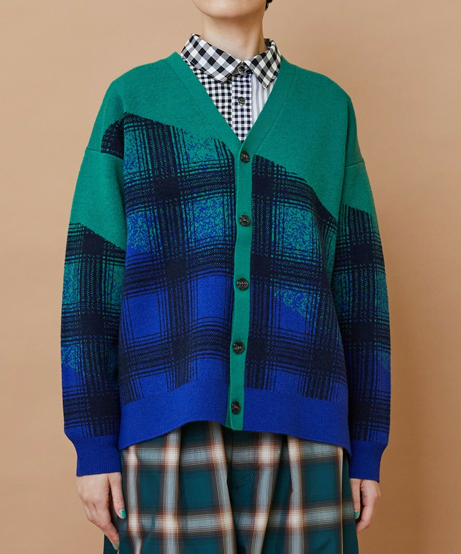 【FRAPBOIS】グラーチェニット カーディガン 詳細画像 イエロー 4