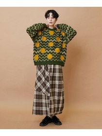 【FRAPBOIS】ウェーブドット ジャガードニット 詳細画像 グレー 6