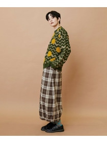 【FRAPBOIS】ウェーブドット ジャガードニット 詳細画像 グレー 8