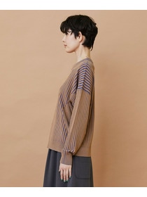 【FRAPBOIS】プレーティンニット プルオーバー 詳細画像 チャコールグレー 1