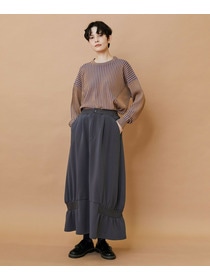 【FRAPBOIS】プレーティンニット プルオーバー 詳細画像 チャコールグレー 11