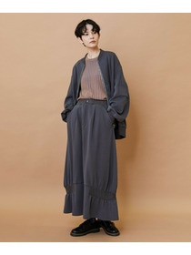 【FRAPBOIS】プレーティンニット プルオーバー 詳細画像 チャコールグレー 12