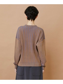 【FRAPBOIS】プレーティンニット プルオーバー 詳細画像 チャコールグレー 2