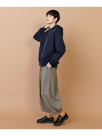 【FRAPBOIS】ライトスウェット ジップアップパーカー 詳細画像 ネイビー 17