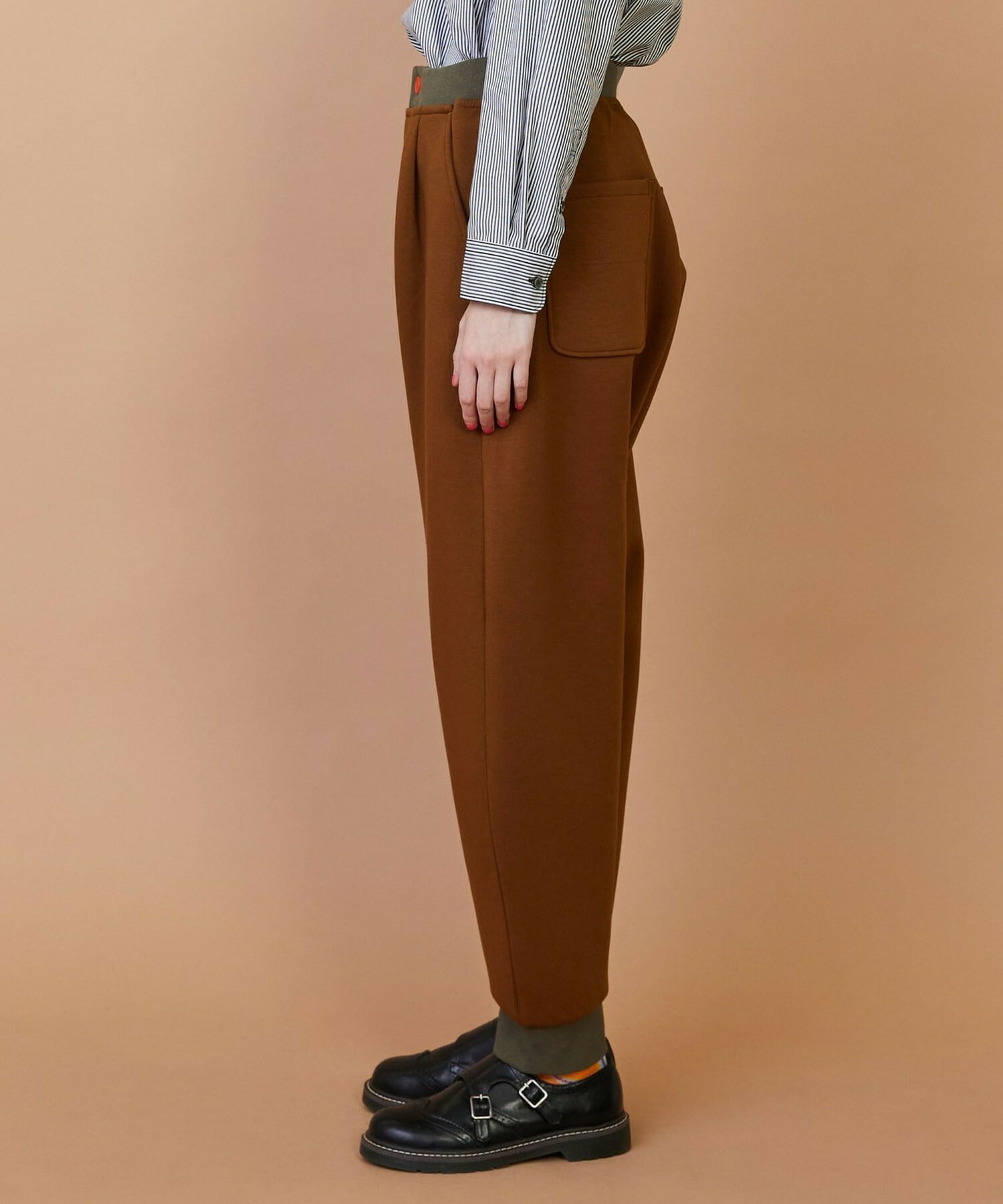 【FRAPBOIS】ライトスウェット パンツ 詳細画像 ネイビー 1